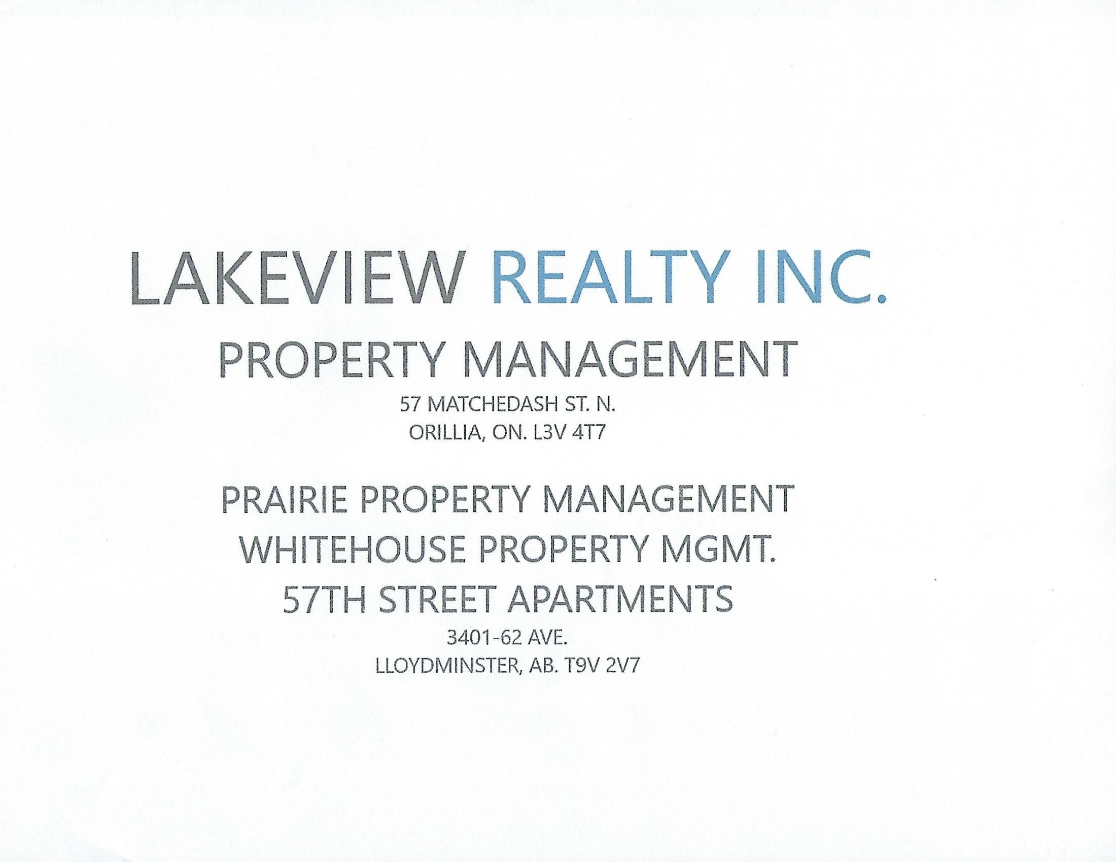 LAKEVIEW REALTY INC.